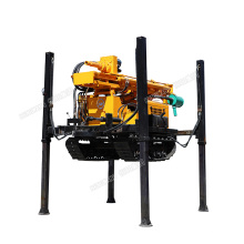 Crawler mounted air compressor mine drilling rigs portable mountain drilling rig for water with lowest price